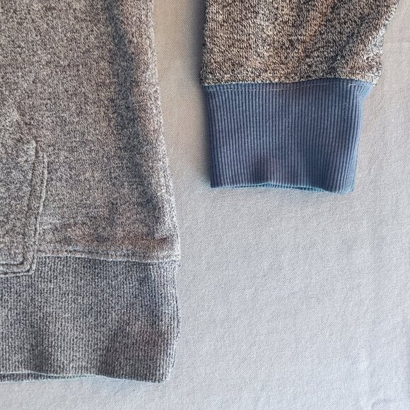 Billabong knitted hoodie men's size M grey kangaroo pocket - Picture 8 of 10